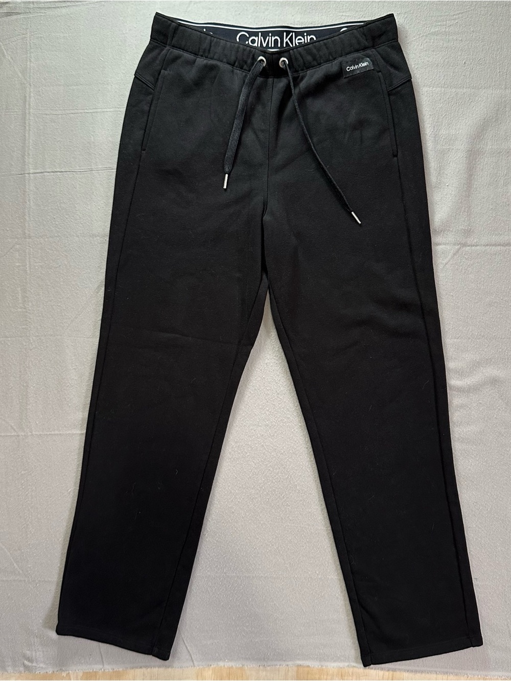 Calvin Klein Men's Black Slim Fit Jogger Sweatpants Size M
